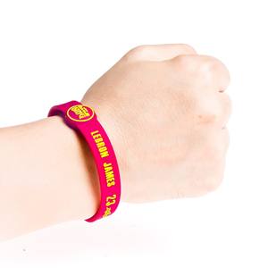 สร้อยข้อมือซิลิโคนปรับได้ FD Sports Team ลาย Lakers Nets Warriors Bucks 76 บาสเกตบอล สำหรับแฟนคลาสสิก ทุกเพศ - Product Image 4