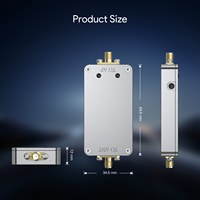 Extensor de Señal de Largo Alcance de Aluminio EP-AB092 de Voltaje Amplio 8-32V, Plug and Play