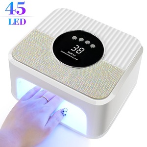 Lámpara de Uñas UV LED SUN L5 de 268W de Alta Potencia, Secador de Esmalte de Gel Profesional con Diseño de Diamante, Equipo de Secado y Curado para Manicura en Salón - Product Image 1