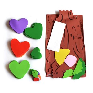Stickers muraux d'arbre Non toxique bricolage amovible interactif coloré EVA décoration murale <span class=keywords><strong>pour</strong></span> chambre d'enfants salle de classe <span class=keywords><strong>maternelle</strong></span> - Product Image 4