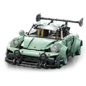 <span class=keywords><strong>Kbox</strong></span> 10220, juego de construcción de modelo de coche deportivo técnico DIY, 2435 Uds., ladrillos MOC de plástico ABS, juguetes educativos para vehículos 1:10 para niños - Product Image 3