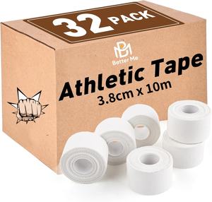 Ücretsiz örnek çinko oksit nefes güçlü yapıştırıcı uzun ömürlü Unisex spor ayak bilekleri ve bileklik için tıbbi atletik bant - Product Image 6