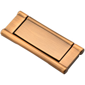 Dta Concealed Drawer Handles Zinc Alloy Chrome Plated European Style Flat Design For Drawer Easy Installation - Product Image 4