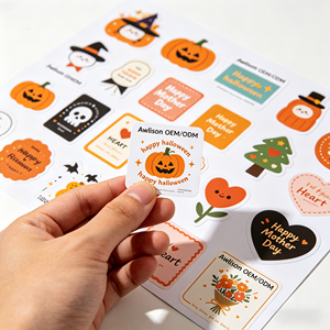 Pegatinas Personalizadas para Laptop con Dibujos Animados Rosas, Lindas y Modernas, Resistentes al Agua, para Vasos, Maletas, Reutilizables, para Adolescentes y Chicas - Product Image 5