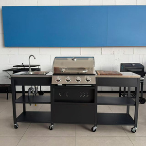 <strong>Gas</strong> <strong>Bbq</strong> Grill Outdoor Stainless Steel <strong>Bbq</strong> <strong>Coal</strong> Steel Large Grill Pit Commercial <strong>Gas</strong> Grill Lava Rock for <strong>Bbq</strong> - Product Image 1