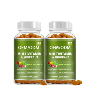 OEM Multivitamin ve Mineral kapsüller antioksidan bağışıklık savunma C vitamini + E + selenyum gelişmiş emilim Vegan kapsüller - Product Image 5