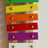Wholesale Orff Small Percussion Series Colourful 8 Tones Aluminum Metallophone Music Toys