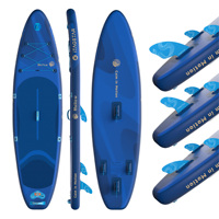 ITAOSTAR Planche à pagaie gonflable (SUP) à prix de gros - Modèle long pour lacs et rivières, 16 kg, légère, unisexe