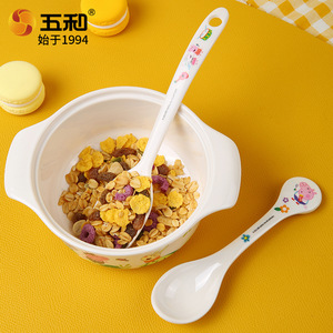 Peppa Pig Children's Spoon Melamine Bpa Free 1-2 Years Feeding Training Spoon Small Tapered Type - Product Image 2