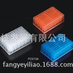 แผ่นไมโครเพลทแบบใช้แล้วทิ้ง FAY ขนาด 1.3 มล. 96 หลุม แบบหลุมลึก ก้นกลม สำหรับการทดสอบการเก็บตัวอย่างในห้องปฏิบัติการ - Product Image 3