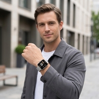 Reloj Inteligente Empresarial Personalizado con Pantalla AMOLED, Preparado para SIM, Responde Llamadas, Resistente al Agua IP65, Reloj Deportivo con Correa de Nailon, Marca OEM