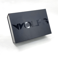 Logotipo personalizable Lujosas cajas planas plegables Logotipo Entrega de regalo Caja de embalaje Caja de regalo de papel magnético para embalaje de cuidado de la piel
