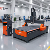Routeur CNC à bois Mach3 de Chine 3100x2000 avec table à vide, broche 5,5 kW, fonctionnalités multifonctionnelles et aspiration des poussières