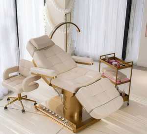 Modern Electric Lash Facial <b>Bed</b> <b>for</b> Beauty Salon Furniture Luxury Massage <b>Tables</b> & <b>Beds</b> Electric Vibrator Massage <b>Bed</b> - Product Image 1