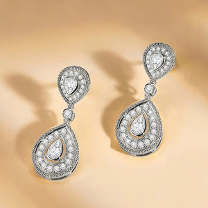 Orecchini a Goccia Eleganti per Donne, Gioielli di Moda per Abiti da Sera e Matrimoni - Product Image 6