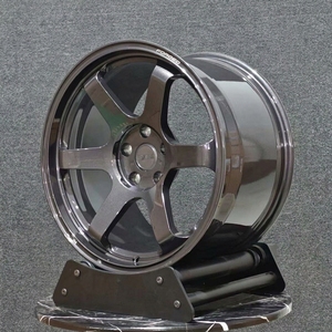 Rines Forjados Personalizados Estilo TE37 de 17 18 19 20 Pulgadas 5x112/5x120/5x114.3/5x130 para VW Golf MK <span class=keywords><strong>BMW</strong></span> <span class=keywords><strong>M3</strong></span> <span class=keywords><strong>E36</strong></span>/E46 Audi A4 Mercedes Clase C - Product Image 3