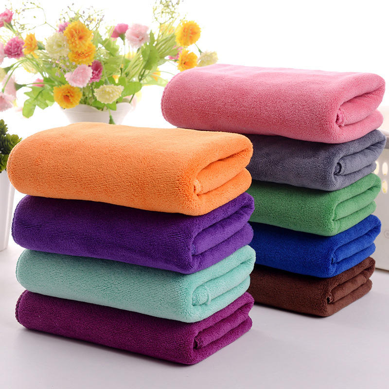 Microfiber Face Towel Custom logo Dry Hair Towels Quick-Dry Absorbent ...