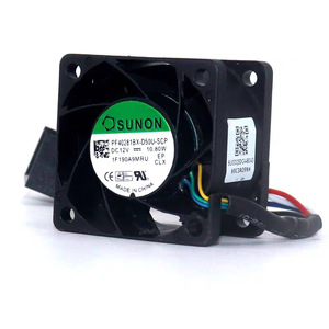 พัดลม SUNON 40x40x28 มม. 12V 10.8W ลูกปืนควบคุม PWM สำหรับเคสคอมพิวเตอร์ - Product Image 2