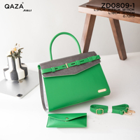 Sacs à main décontractés pour femmes QAZA, nouveaux modèles de créateurs, en cuir PU, de haute qualité, sacs à main de luxe avec poignée supérieure