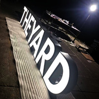 Lettres en relief 3D personnalisées à LED avec éclairage frontal, en acier inoxydable et acrylique, enseigne lumineuse extérieure pour devanture de magasin, logo d'entreprise