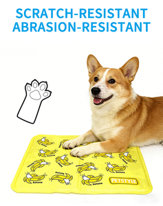 HANERSHI - Alfombrilla Refrescante para Mascotas, Diseño de Dibujos Animados, de PVC y Fibra de Gel, 30x40cm, Enfriamiento Suave y Rápido, Multifuncional - Product Image 4