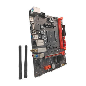 <span class=keywords><strong>Placa</strong></span> <span class=keywords><strong>Base</strong></span> PCWINMAX B450, Socket AM4, DDR4, Máximo 64GB, <span class=keywords><strong>Placa</strong></span> Mae M.2 PCI-E 3.0 Micro ATX para Computadoras <span class=keywords><strong>de</strong></span> Escritorio - Product Image 1