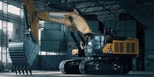 Excavatrice hydraulique de grande taille SE980LC, 98 tonnes, godet de 6,5 m³, moteur importé, construction durable - Product Image 5