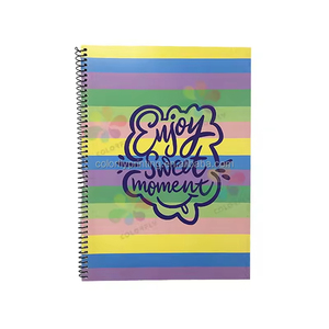 New Design <strong>A4</strong> Spiral <strong>Notebook</strong> 400 Pages Hard Cover <strong>A4</strong> Custom Cover Inner Paper Single Spiral <strong>Notebook</strong> Wholesale For Students - Product Image 4