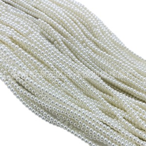Imitation Pearls 3mm 4mm Round <b>Plastic</b> Resin <b>Beads</b> For Bracelet Making DIY Jewelry Accessories - Product Image 5