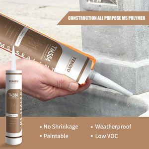 Scellant hybride polymère <span class=keywords><strong>MS</strong></span> imperméable à haute performance, faible teneur en COV, modifié au silane, peignable, en bâtonnet, 600 ml - Product Image 5