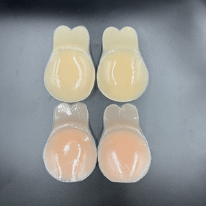 Orejas <span class=keywords><strong>de</strong></span> conejo, accesorios para levantamiento <span class=keywords><strong>de</strong></span> senos, lencería Sexy Invisible, almohadilla para sujetador, gorro reutilizable para pezones, pegatinas autoadhesivas para el pecho - Product Image 2