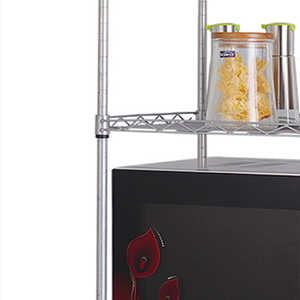 <span class=keywords><strong>2025</strong></span> nóng bán 3 Tier lưu trữ gấp giá Stackable kệ lưu trữ chủ kim loại lưu trữ Kệ với bánh xe - Product Image 2