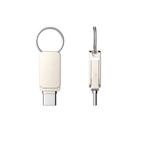 Clé USB pivotante de type C 2.0/3.0, mini métal, 16 Go/32 Go/64 Go, nouvelle pour les smartphones Android