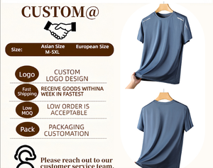 T-shirt de course à manches courtes pour homme, coupe classique, respirant et à séchage rapide, idéal pour les sports de plein air, la randonnée et la pêche en été. - Product Image 4