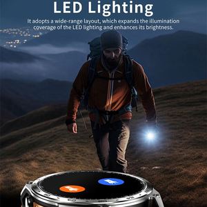 Reloj Inteligente ERON Amoled HD300Pro con GPS, Mapa Fuera de Línea, Linterna, 4GB de Almacenamiento, Resistente al Agua 3ATM, Reloj Deportivo para Hombre - Product Image 6