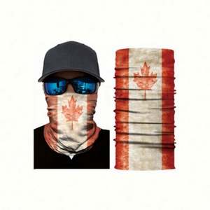 Pañuelo Tubular Delgado con Estampado de Línea Azul para Protección Solar UV, Cubre Rostro y Cuello, Ideal para Uso en Exteriores, Venta al por Mayor - Product Image 4