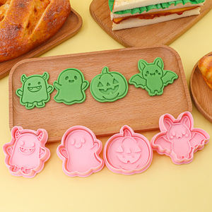 <span class=keywords><strong>Elementos</strong></span> de dibujos animados <span class=keywords><strong>para</strong></span> el hogar de Halloween, herramientas <span class=keywords><strong>para</strong></span> hornear azúcar estéreo 3D, calabaza, murciélago, escarcha, galleta, molde, herramienta de Halloween - Product Image 4