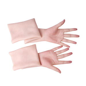 ถุงมือซิลิโคนแขนมือสำหรับผู้ชายชุดคอสเพลย์มือซิลิโคนผิวเทียม - Product Image 4