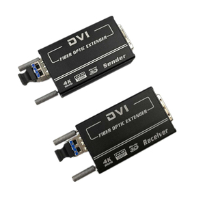 मिनी 4kx2k dvi फाइबर ट्रांसीवर मिमी 300 मीटर ऑटो ईवेट इनपुट 100-240vc आउटपुट 5vdc hdcp 1.4 अनुरूप और पास-थ्रू - Product Image 6