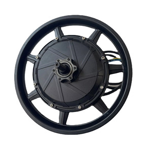 Kit <span class=keywords><strong>moteur</strong></span> de scooter électrique sans balais haute puissance 14 pouces 48V 72V 2000W 3000W 5000W 120 km/h avec contrôleur 1200 tr/min <span class=keywords><strong>pour</strong></span> vélo électrique - Product Image 1