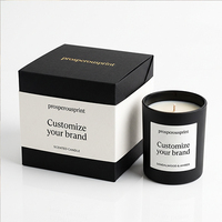 Conception personnalisée d'emballages pour bougies, boîte cadeau unique avec insert, emballages de luxe pour bougies parfumées, boîtes en papier pour bougies