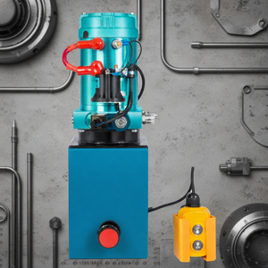 Nueva Unidad de Bomba Hidráulica de Hierro Fundido de Alta Presión de 4 Cuartos de Galón, DC12V, Marca con 6 Meses de Garantía - Product Image 2