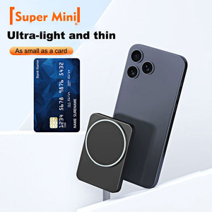 Cargadores de teléfono de aluminio ultrafino Magsafered Mag Powerbank cargador rápido seguro PD 22,5 W banco de energía inalámbrico magnético 5000mAh - Product Image 6