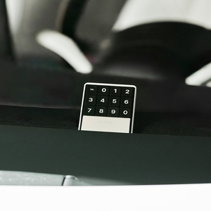 Carte d'affichage mobile de numéro de téléphone et de plaque d'immatriculation pour véhicule, modèle Node N Standard, pour tableau de bord, fenêtre et accessoire intérieur de voiture - Product Image 3