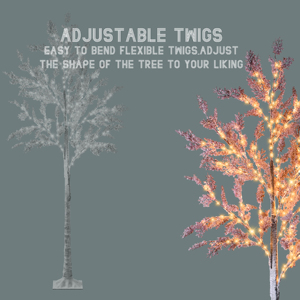 Bán Hot <span class=keywords><strong>Man</strong></span>-<span class=keywords><strong>Made</strong></span> sương mù thông thắp sáng màu hồng giáng sinh trang trí ánh sáng <span class=keywords><strong>Led</strong></span> <span class=keywords><strong>Tree</strong></span> 6ft đèn 180 cho trong nhà ngoài trời giáng sinh - Product Image 4