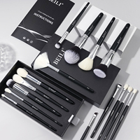 Pinceaux de Maquillage Professionnels – Lot de 15 Pinceaux pour Correcteur, Poudre, Fard à Joues, Fard à Paupières et Sourcils – Vente en Gros