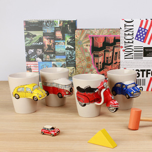 Creativo respetuoso <span class=keywords><strong>del</strong></span> medio ambiente 3d <span class=keywords><strong>Animal</strong></span> taza de café de la taza único 3d mono en forma de taza de regalo - Product Image 6
