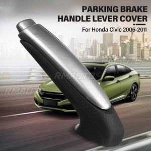 ปลอกหุ้มมือจับเบรกมือรถยนต์ 5/10 ชิ้น สำหรับ Honda Civic ปี 2006 2007 2008 2009 2010 2011 - Product Image 4