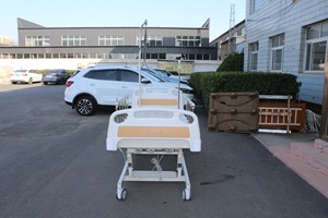 Letto per Infermieri con Manovella Manuale in ABS PP di Alta Qualità dalla Fabbrica Cinese per Anziani e Malati, per Ospedali e Assistenza Domiciliare - Product Image 4