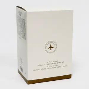 Kunden spezifischer Druck Serum box Papier Hautpflege produkte Kosmetik glas Verpackungs box für Perücken pflege produkt